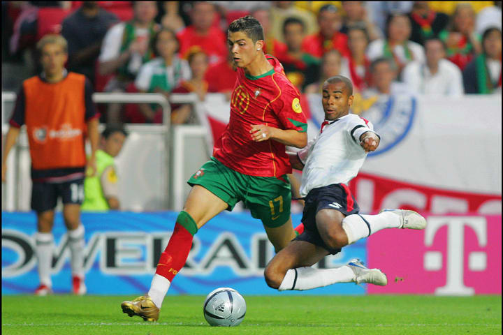 Soccer - UEFA Euro 2004 - Quarter Final - Portugal vs. England