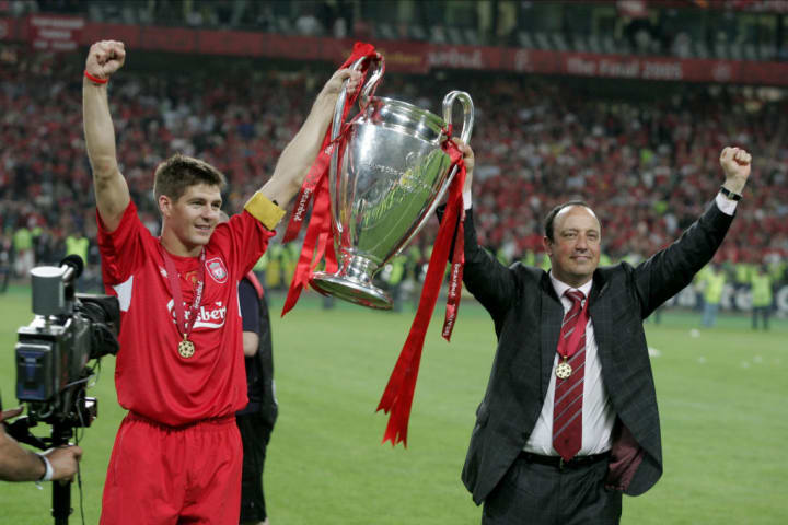 Steven Gerrard, Rafa Benitez