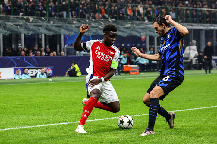 Bukayo Saka, Matteo Darmian