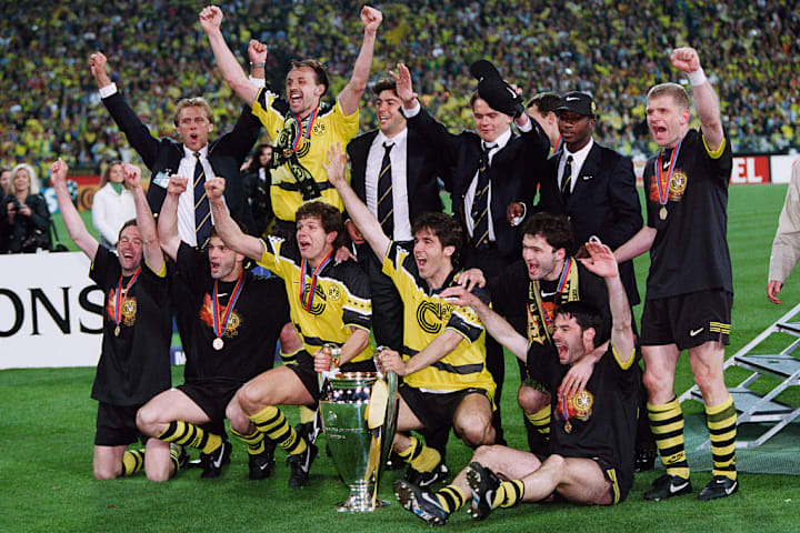 Soccer - 1997 UEFA Champions League Final - Borussia Dortmund vs Juventus Turin