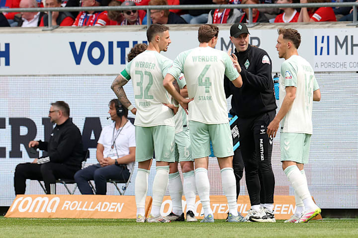 Bilden eine Einheit: Ole Werner und seine Spieler