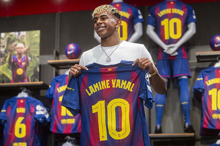 Das Trikot mit der Rückennummer 10 wird dank Lamine Yamal wieder zum Kassenschlager