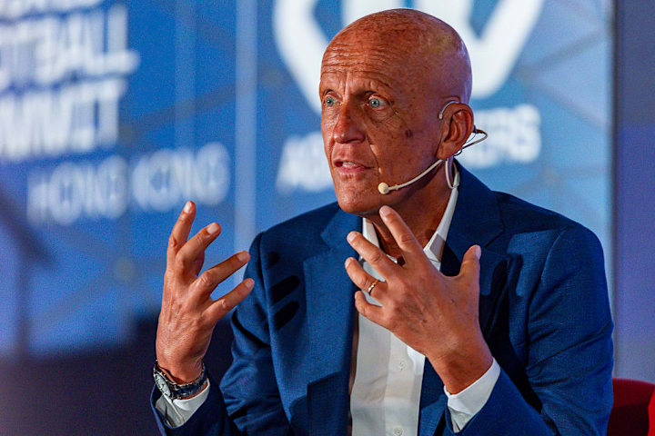 Vielfältiges Talent: Collina tritt unter anderem als Redner auf