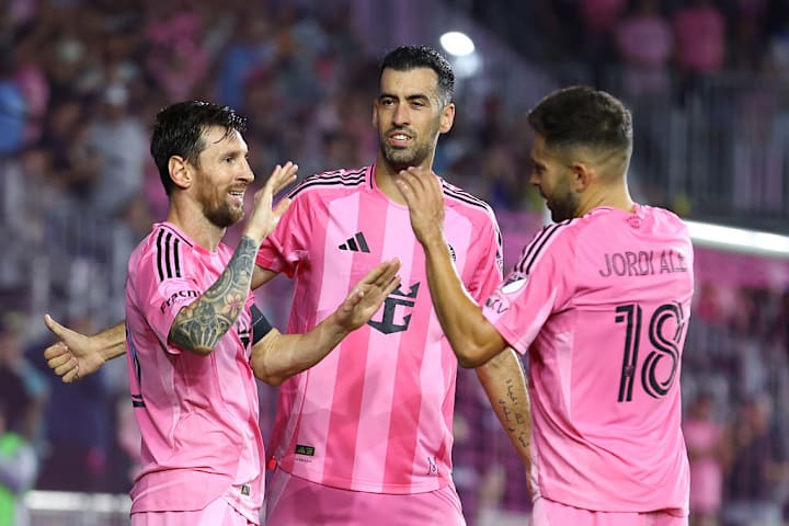 Messi, Busquets und Alba bei Inter Miami