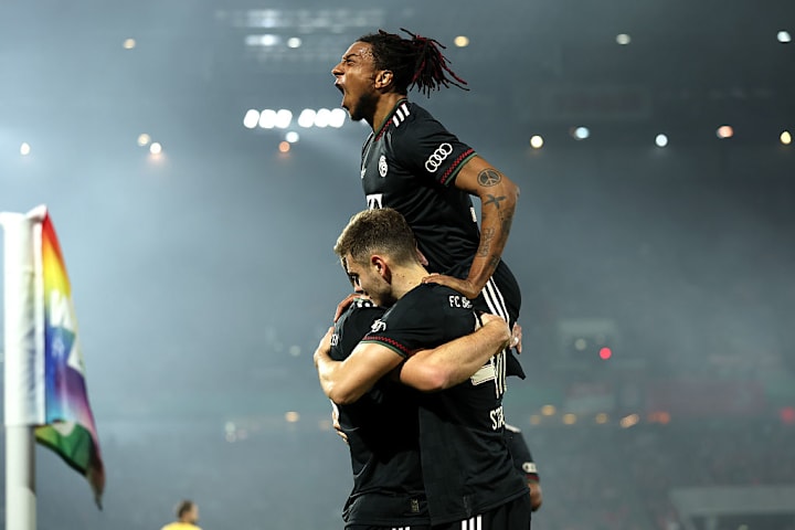 Michael Olise, Josip Stanisic, Harry Kane