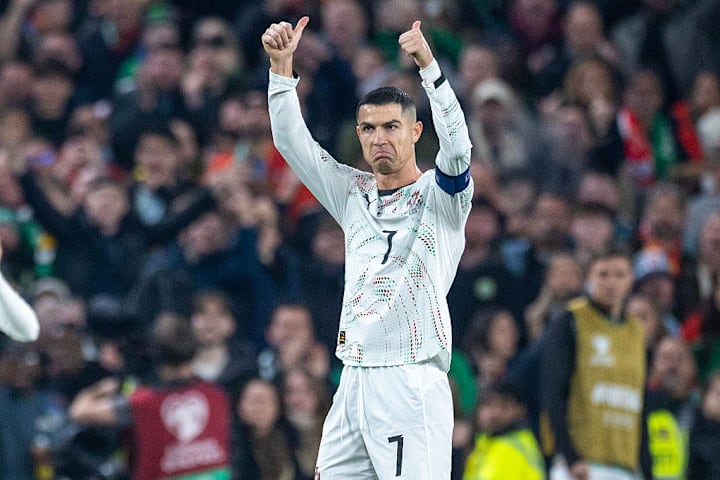CR7 war von der Atmosphäre in Irland überhaupt nicht angetan.
