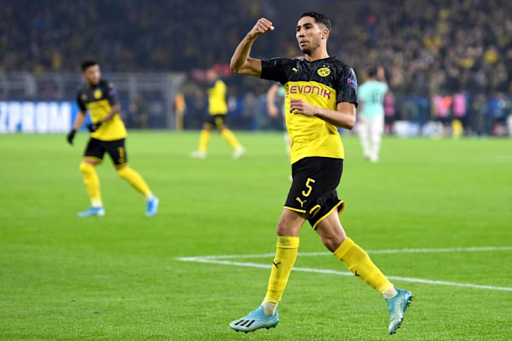 Achraf Hakimi im Trikot des BVB