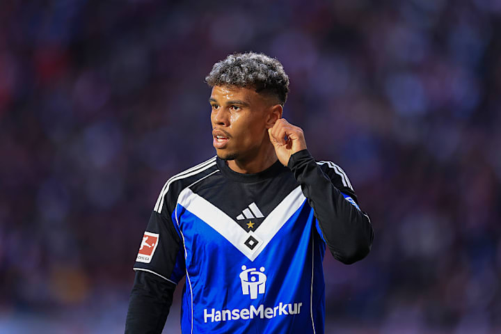 Von Beginn an im Sturm des HSV: Ransford Königsdörffer