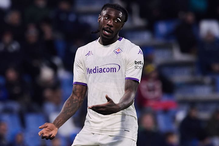 Beim AC Florenz und Top-Stürmer Moise Kean herrscht große Ratlosigkeit