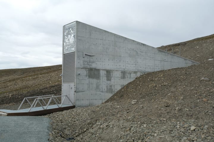 The Svalbard Seed Vault.