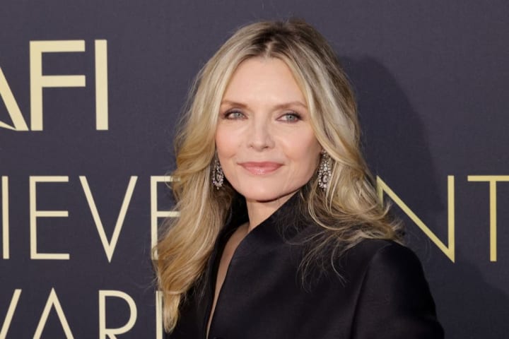 Michelle Pfeiffer at the 49th Annual AFI Life Achievement Award honoring Nicole Kidman.