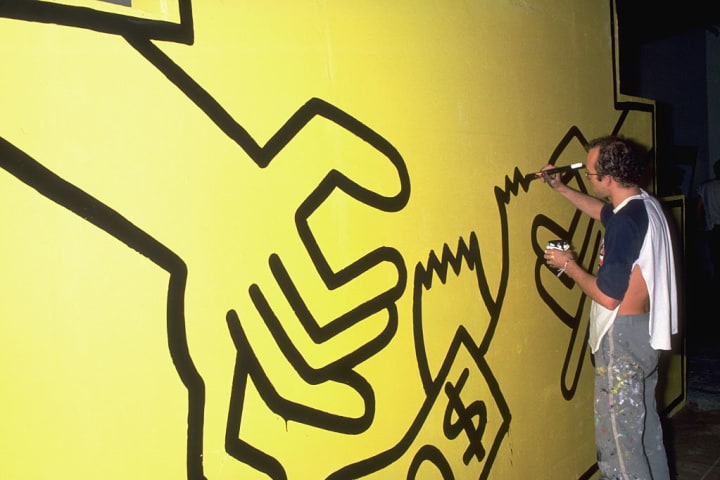Keith Haring Paints