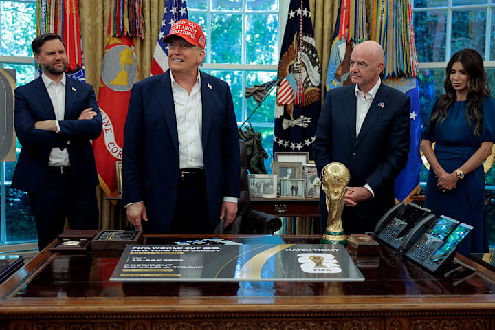 Donald Trump, Gianni Infantino