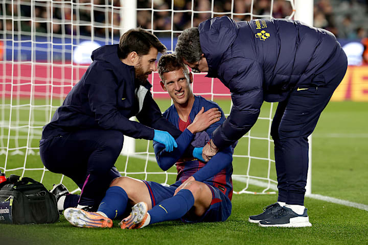 Dani Olmo of Barcelona