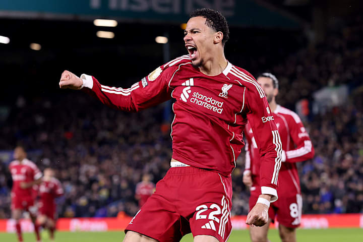 Liverpool striker Hugo Ekitiké