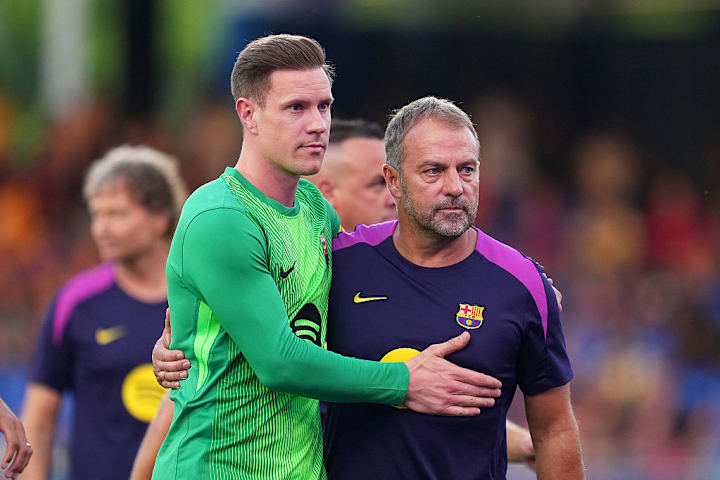 Marc-Andre ter Stegen, Hansi Flick.