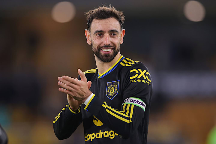 Bruno Fernandes of Manchester United