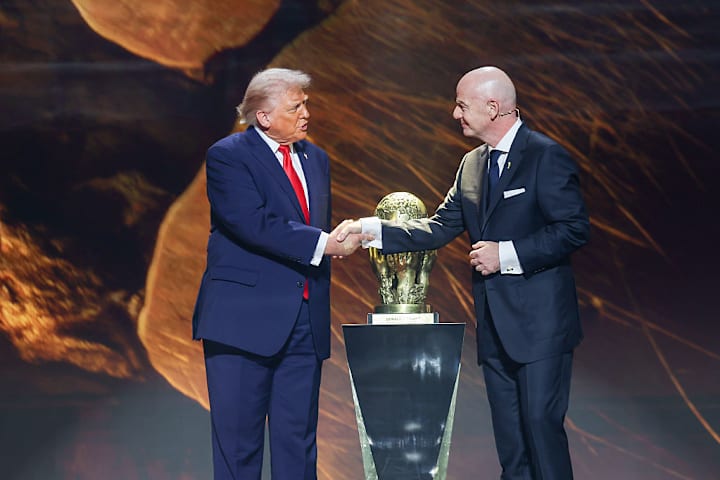 President Donald Trump, Giovanni Infantino