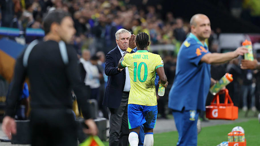 Carlo Ancelotti, Vinícius Júnior