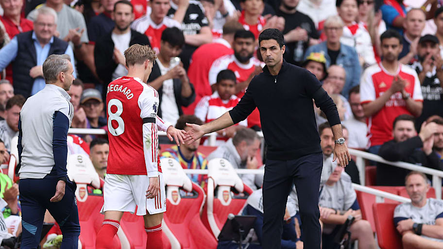Martin Ødegaard, Mikel Arteta