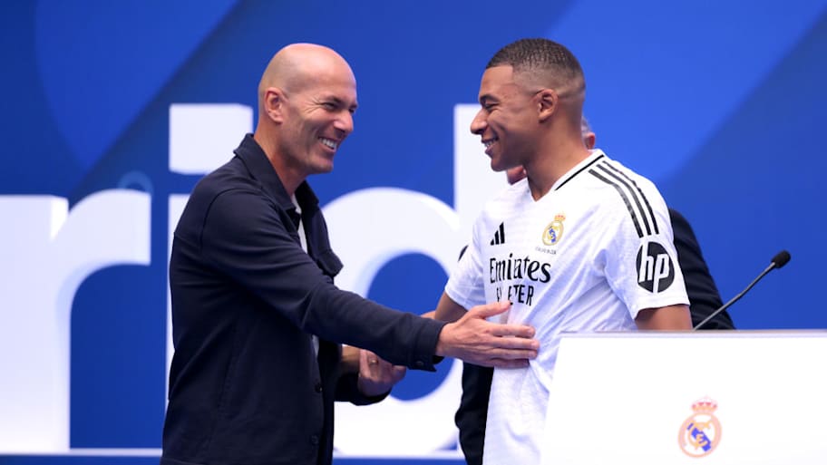 Zinedine Zidane, Kylian Mbappé