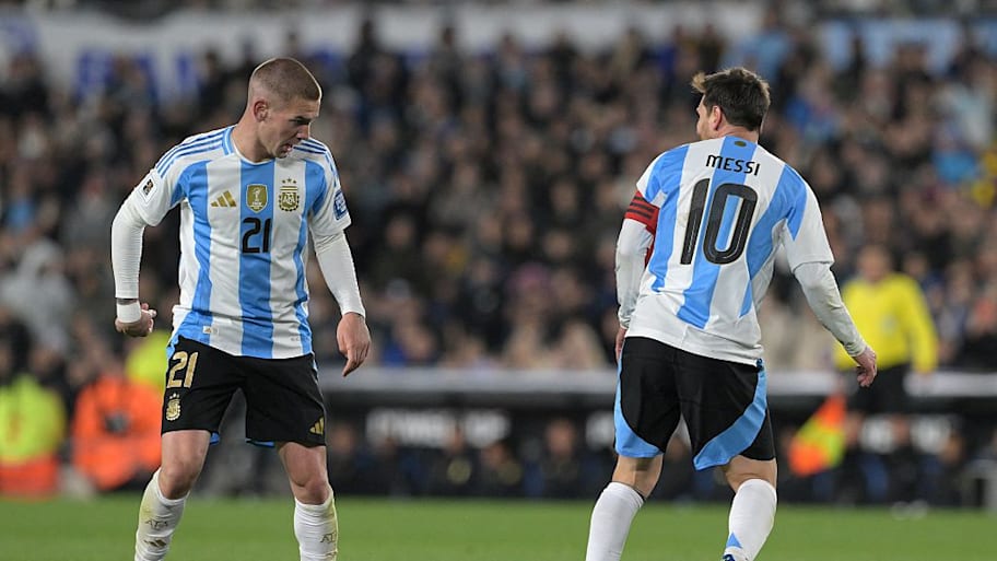 Franco Mastantuono, Lionel Messi