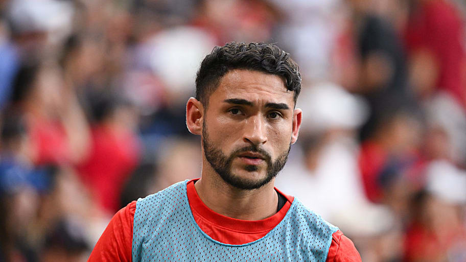 Cristian Roldan in action for USMNT.