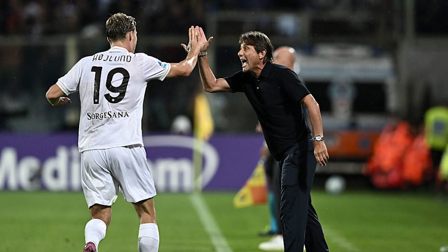 Rasmus Højlund, Antonio Conte