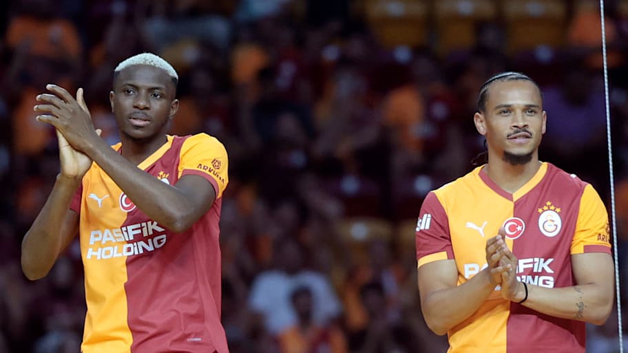 Victor Osimhen and Leroy Sané