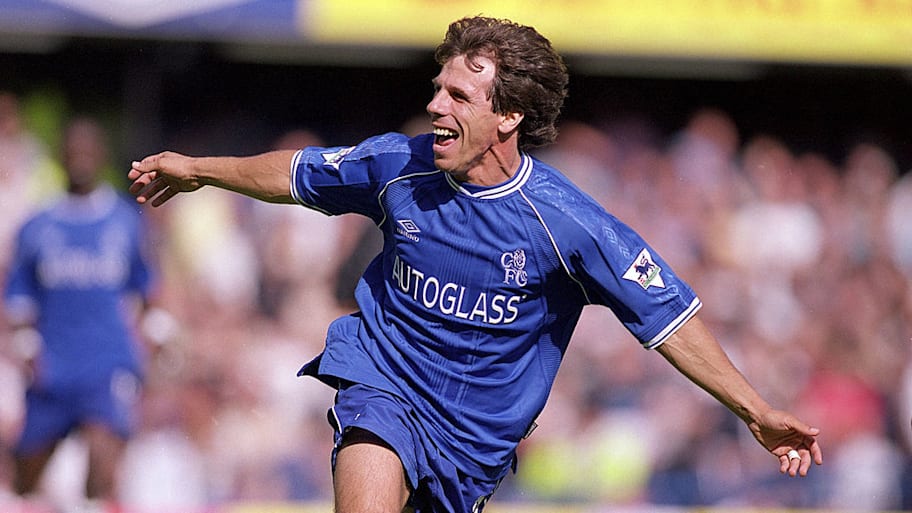 Gianfranco Zola of Chelsea