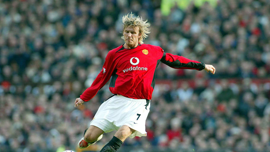 David Beckham of Manchester United