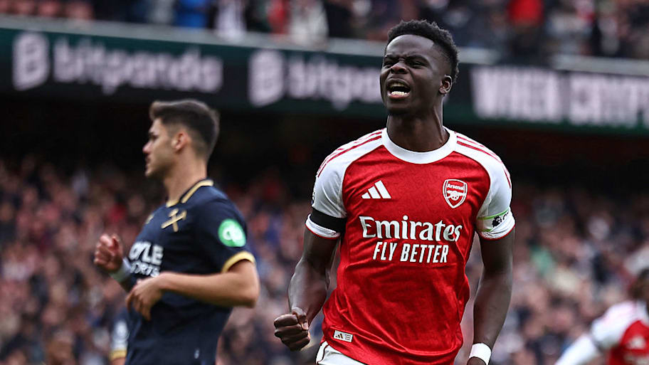 Arsenal's Bukayo Saka