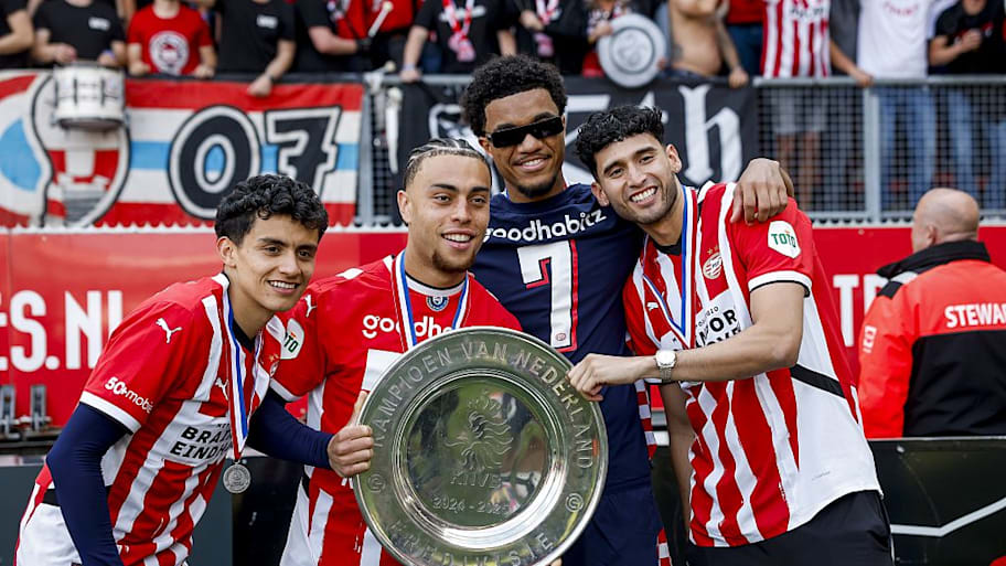PSV Eindhoven stars Malik Tillman, Richard Ledezma, Sergino Dest, and Ricardo Pepi