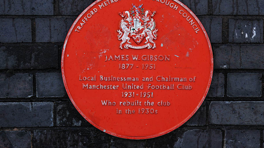 James W. Gibson plaque