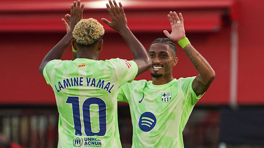 Lamine Yamal, Raphinha