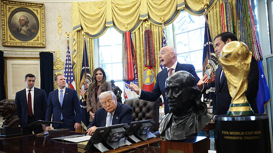 Donald Trump, Gianni Infantino, World Cup