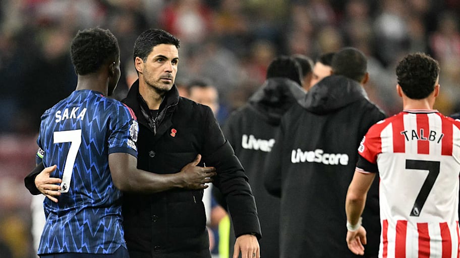 Bukayo Saka, Mikel Arteta