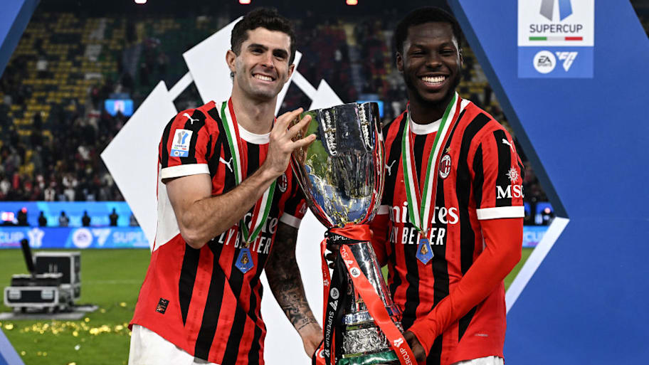 Christian Pulisic and Yunus Musah at Milan