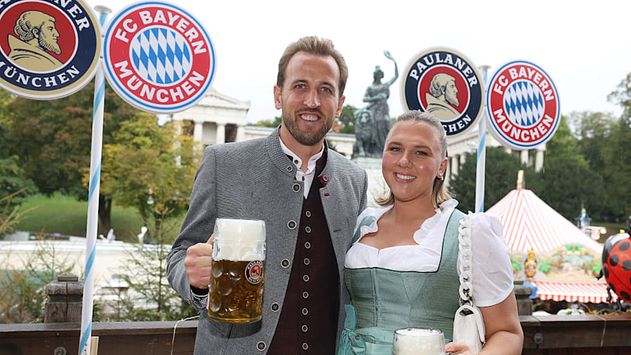 Harry Kane, Katie Goodland, Oktoberfest