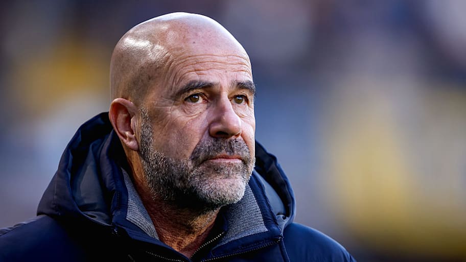 PSV Eindhoven manager Peter Bosz