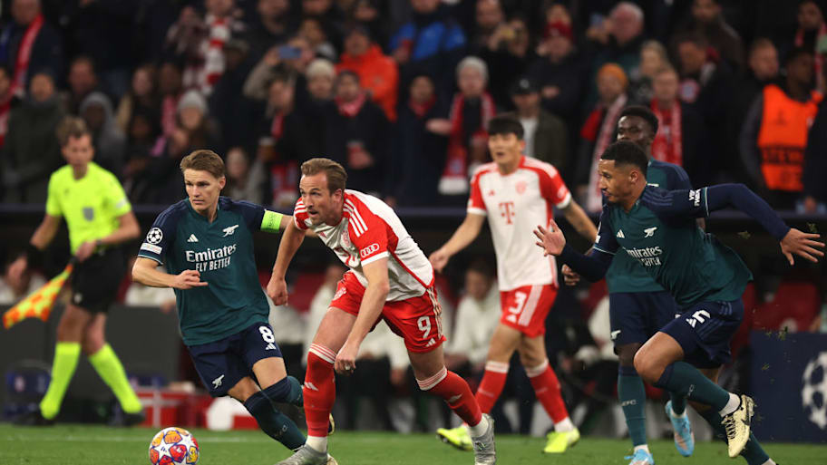 Harry Kane, William Saliba