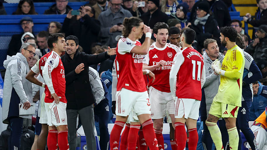 Declan Rice, Mikel Arteta