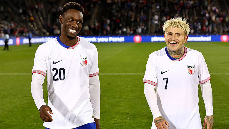 Folarin Balogun and Diego Luna