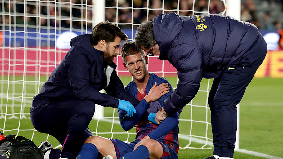 Dani Olmo of Barcelona