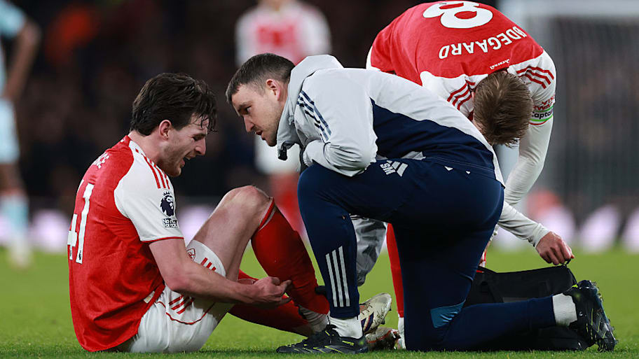 Arsenal midfielder Declan Rice