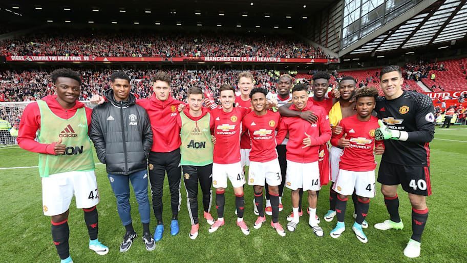 Man Utd team vs. Crystal Palace, May 201