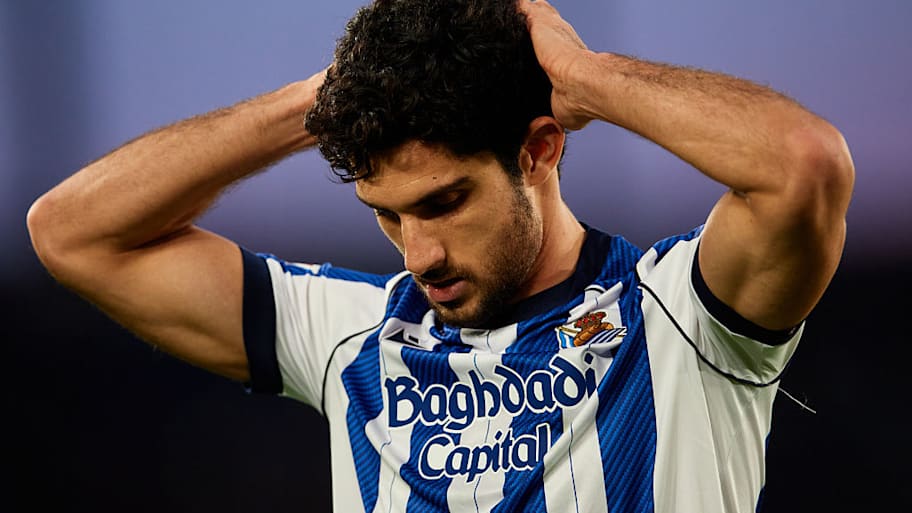 Real Sociedad forward Goncalo Guedes