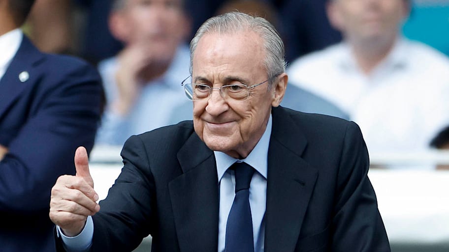 Real Madrid president Florentino Pérez