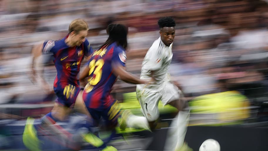 Frenkie de Jong, Jules Koundé, Vinicius Junior