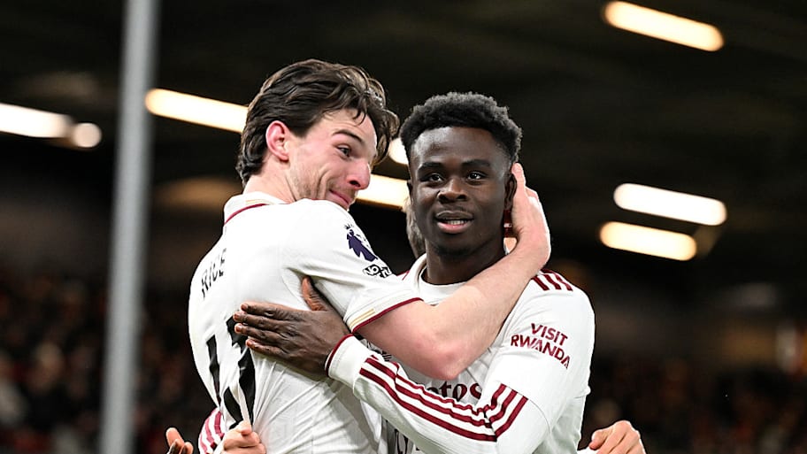 Declan Rice, Bukayo Saka